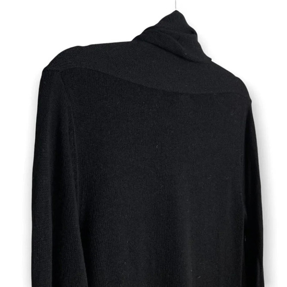 Leith Black Long Sleeve Cardigan - Picture 4 of 8